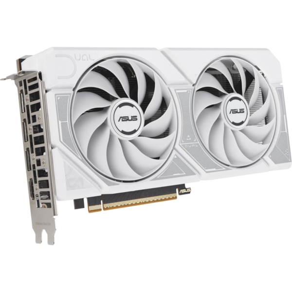 Graphic Card Asus 90YV0N15-M0NA00 Dual OC, GeForce RTX5060, 8GB, 128bit, HDMI, DP, White