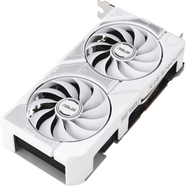 Graphic Card Asus 90YV0N15-M0NA00 Dual OC, GeForce RTX5060, 8GB, 128bit, HDMI, DP, White