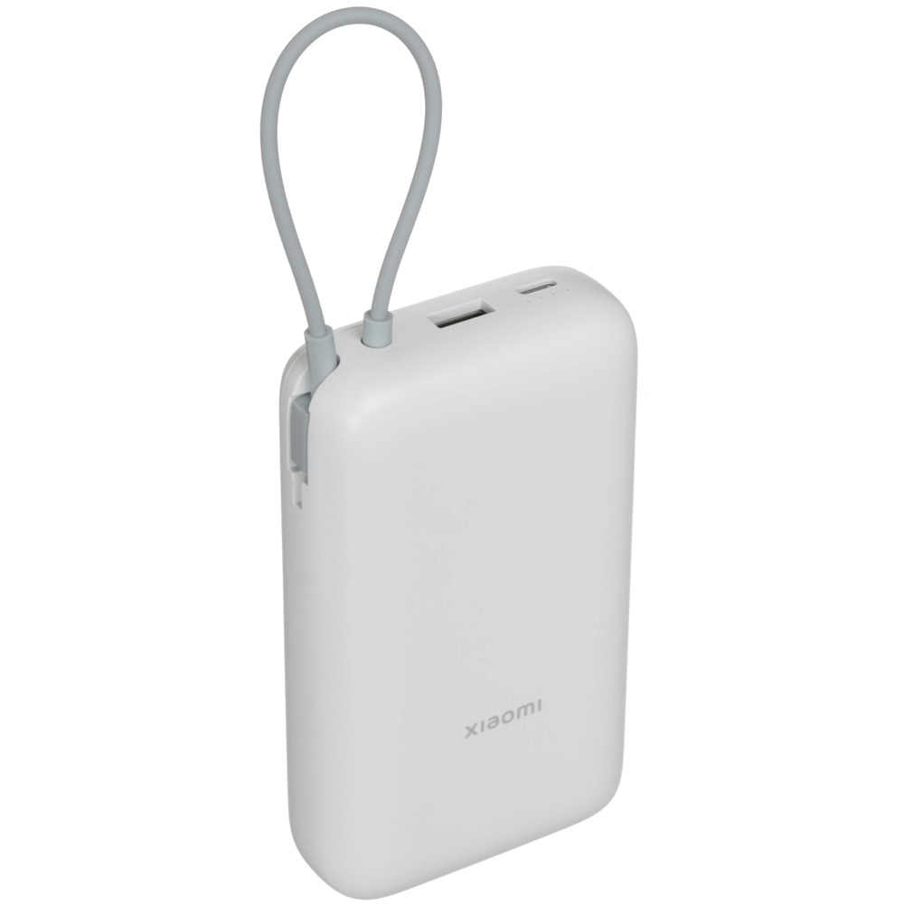 პორტატული დამტენი Xiaomi BHR9738GL, 20000mAh, USB, Type-c, Power Bank, Grey