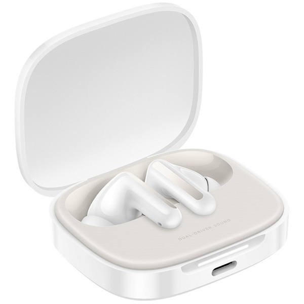 ყურსასმენი Xiaomi BHR9250GL Redmi Buds 6, Earbuds, Wireless, Bluetooth, IP54, Cloud White