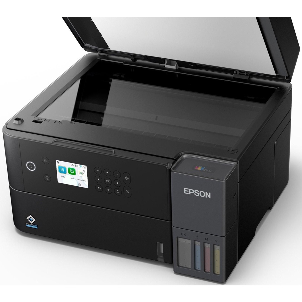 პრინტერი Epson C11CL43405 EcoTank L6370, MFP, A4, USB, LAN, WIFI, Color Printer, Black