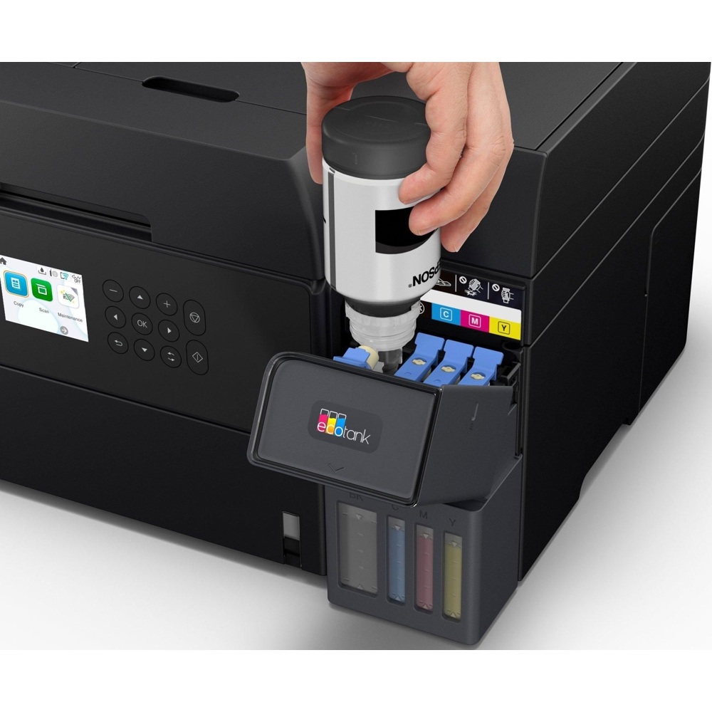 პრინტერი Epson C11CL43405 EcoTank L6370, MFP, A4, USB, LAN, WIFI, Color Printer, Black