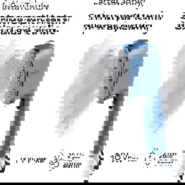 Steam Iron Braun GS3024BL QuickStyle 3 Pro, 1100W, 0.12L, Blue