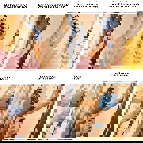 Steam Iron Braun GS3024BL QuickStyle 3 Pro, 1100W, 0.12L, Blue