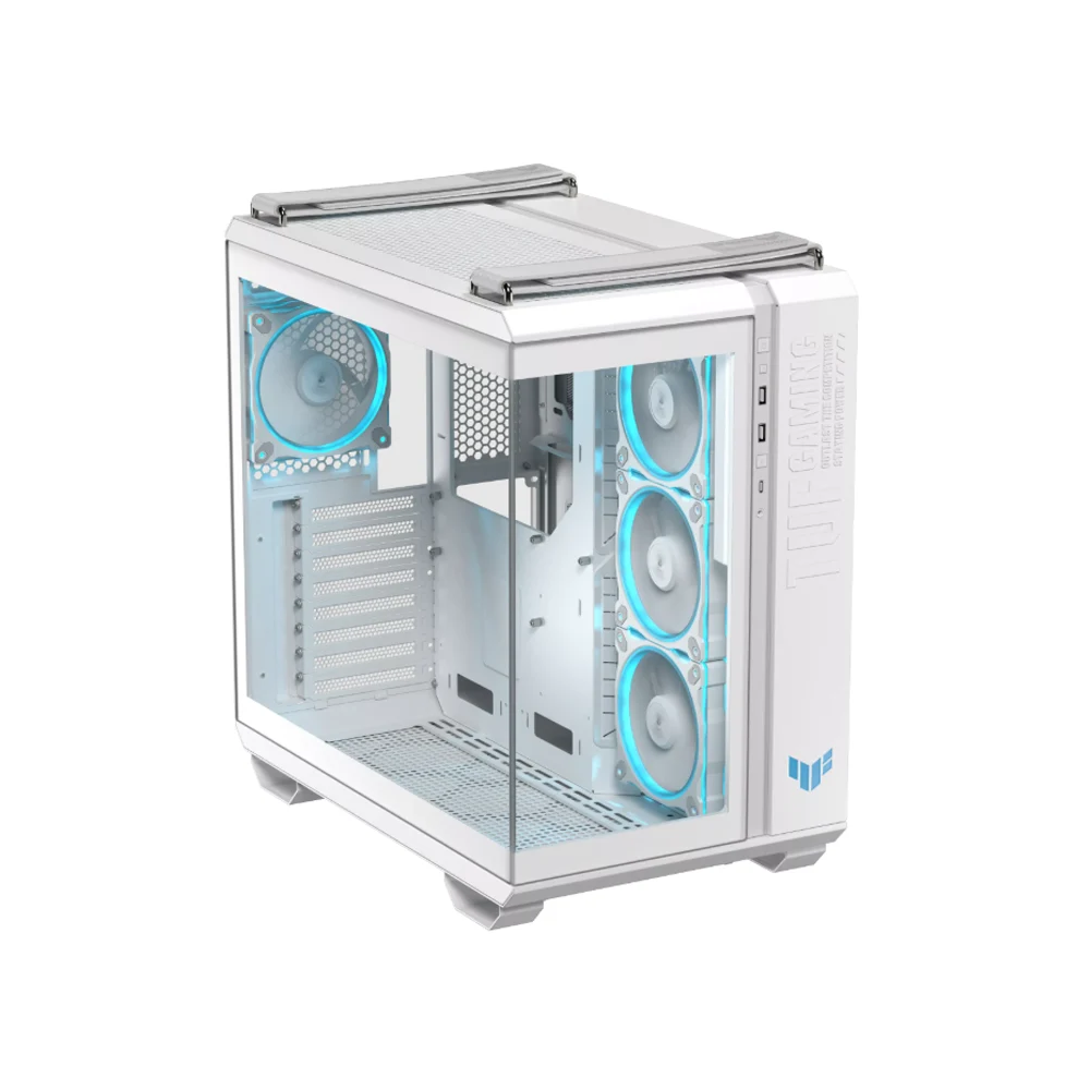 ქეისი Asus TUF 90DC0093-B19010 GAMING GT502 HORIZON ARGB, Computer Case, MidT, ATX, Mini ITX, Micro ATX, 4xUSB, Type-C, 3.5mm, White