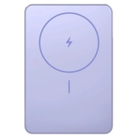 პორტატული დამტენი Xiaomi BHR08PNGL, 5000mAh, Type-c, Magnetic Power Bank, Purple