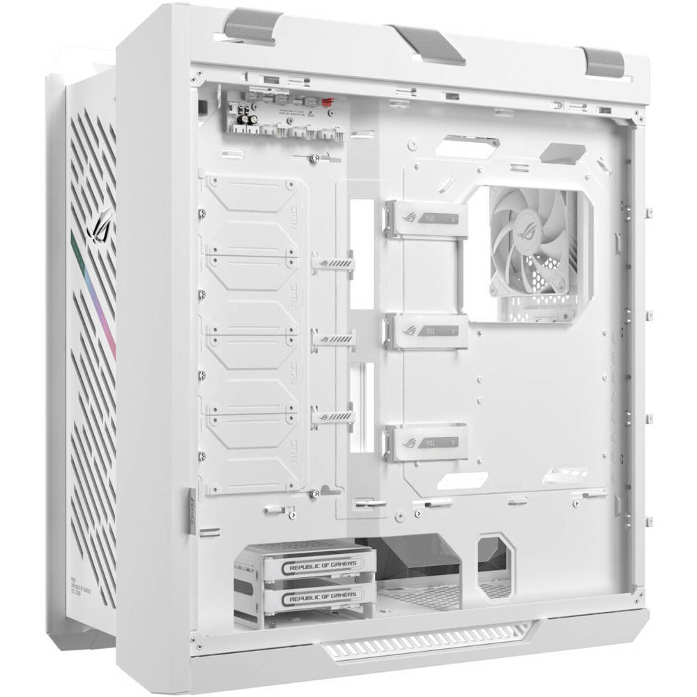ქეისი Asus 90DC00W3-B39000 ROG Strix Helios II GX601S, Computer Case, MidT, EATX, ATX, Micro-ATX, Mini-ITX, 4xUSB, Type-C, 3.5mm, White