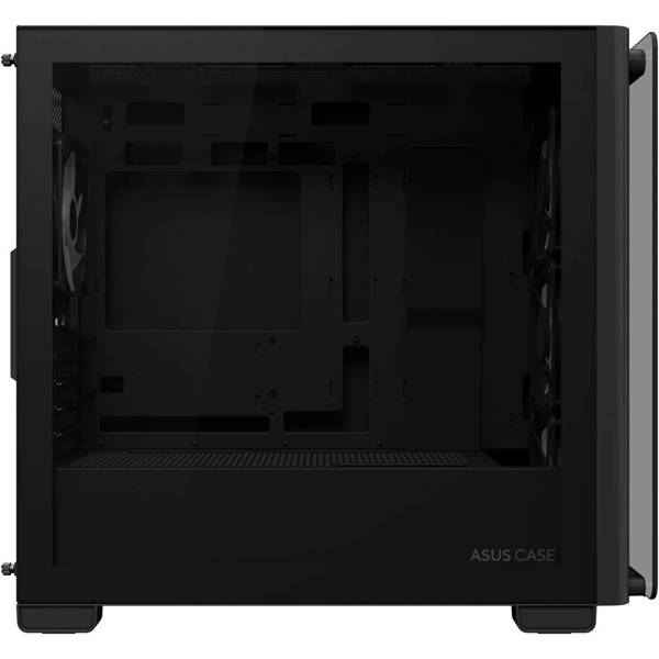 ქეისი Asus 90DC00K0-B19010 A23 PLUS, Computer Case, MidT, Mini-ITX, Micro-ATX, 2× USB‑A, Type-C, 3.5 mm, Black