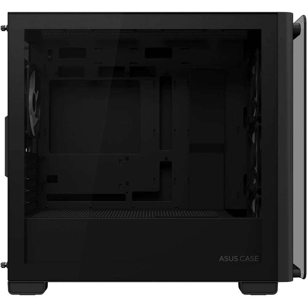 ქეისი Asus 90DC00K0-B19010 A23 PLUS, Computer Case, MidT, Mini-ITX, Micro-ATX, 2× USB‑A, Type-C, 3.5 mm, Black