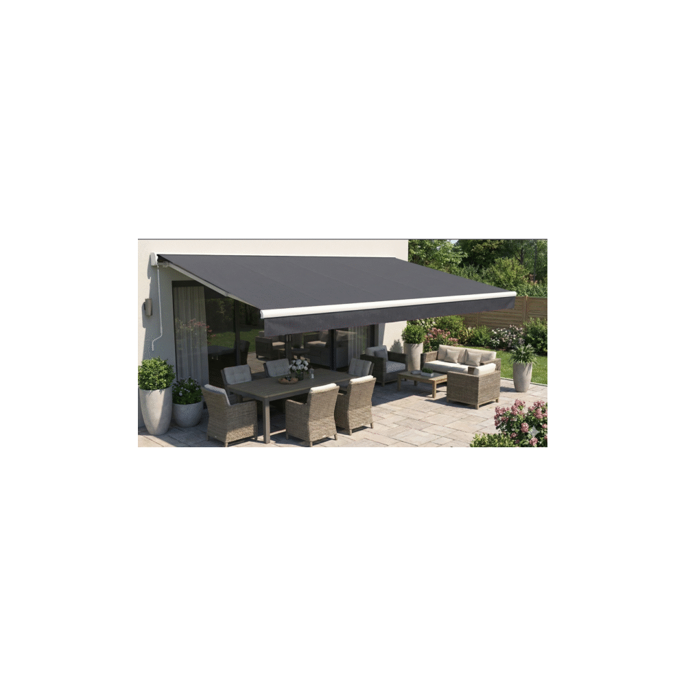 ტენტი ძრავით OEM 202500397, 4X3m, Motorized Awning, Grey