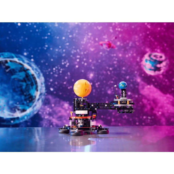 ასაწყობი კონსტრუქცია Lego 42179 Technic, Planet Earth and Moon in Orbit, Prefabricated Construction