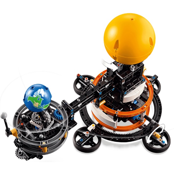 ასაწყობი კონსტრუქცია Lego 42179 Technic, Planet Earth and Moon in Orbit, Prefabricated Construction