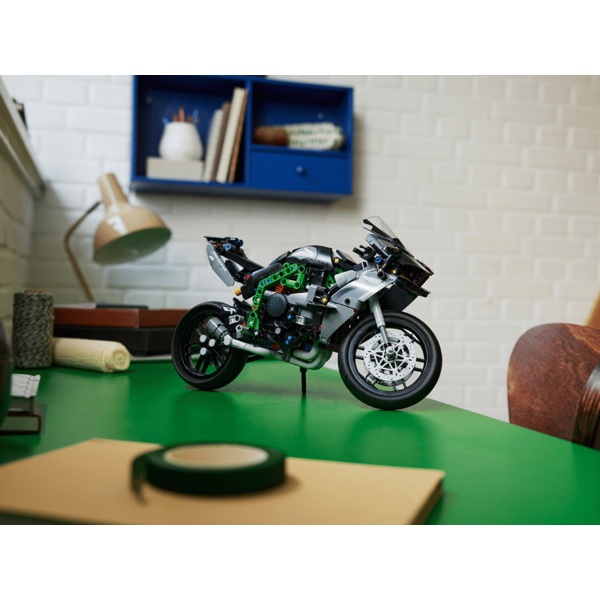 ასაწყობი კონსტრუქცია Lego 42170 Technic, Kawasaki Ninja H2R Motorcycle, Prefabricated Construction