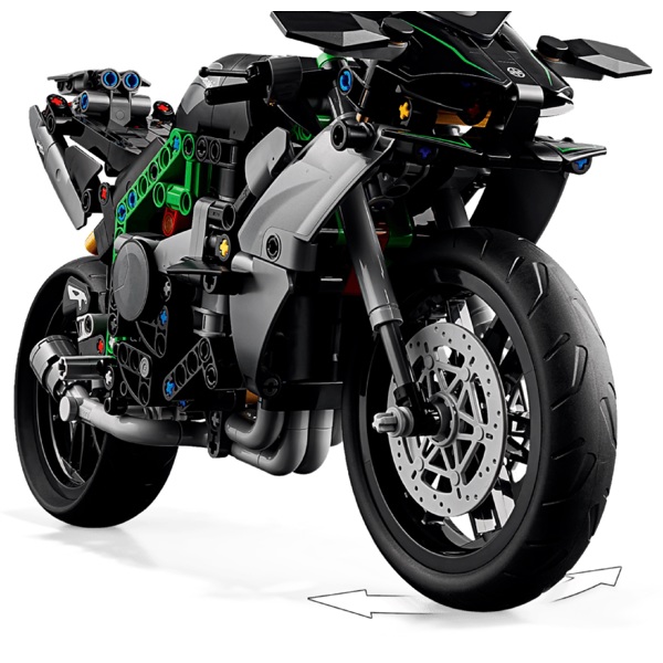 ასაწყობი კონსტრუქცია Lego 42170 Technic, Kawasaki Ninja H2R Motorcycle, Prefabricated Construction