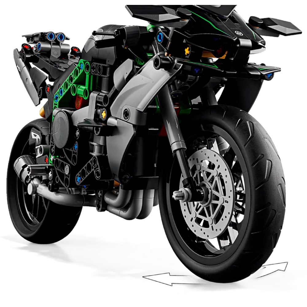 Prefabricated Construction Lego 42170 Technic, Kawasaki Ninja H2R Motorcycle