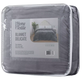 Blanket Ardesto ART0206DE Delicate, Light Grey