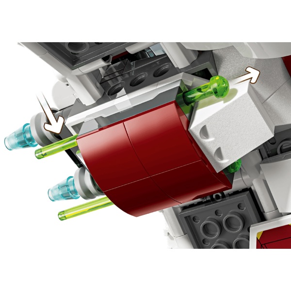 ასაწყობი კონსტრუქცია Lego 75401 Star Wars Ahsoka's Jedi Interceptor, Prefabricated Construction