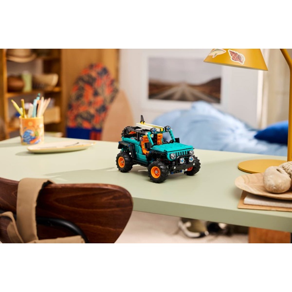 ასაწყობი კონსტრუქცია Lego 42227 Technic, Jeep Wrangler Rubicon SUV, Prefabricated Construction