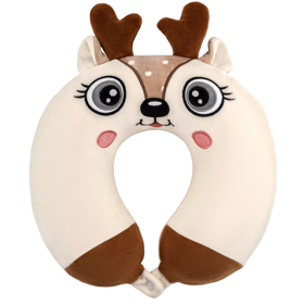 Neck Pillow Ardesto ART3031NEP Reindeer, White