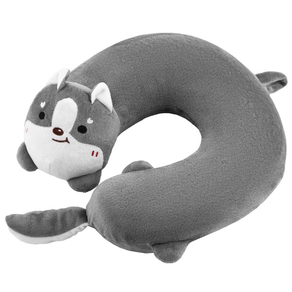 კისრის ბალიში Ardesto ART3034NEP Cat, Neck Pillow, Grey
