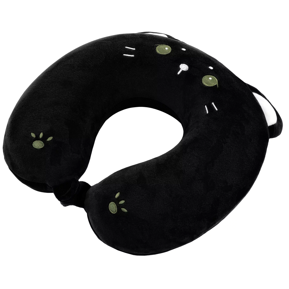 Neck Pillow Ardesto ART3033NEP Cat, Black