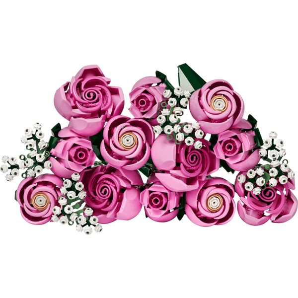 ასაწყობი კონსტრუქცია Lego 10374 Botanicals, Bouquet of Pink Roses, Prefabricated Construction