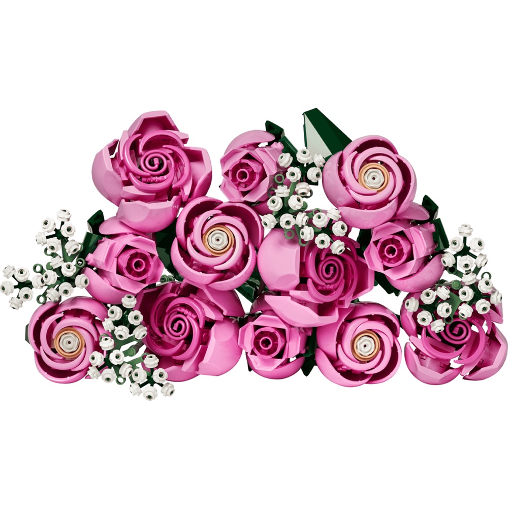 ასაწყობი კონსტრუქცია Lego 10374 Botanicals, Bouquet of Pink Roses, Prefabricated Construction