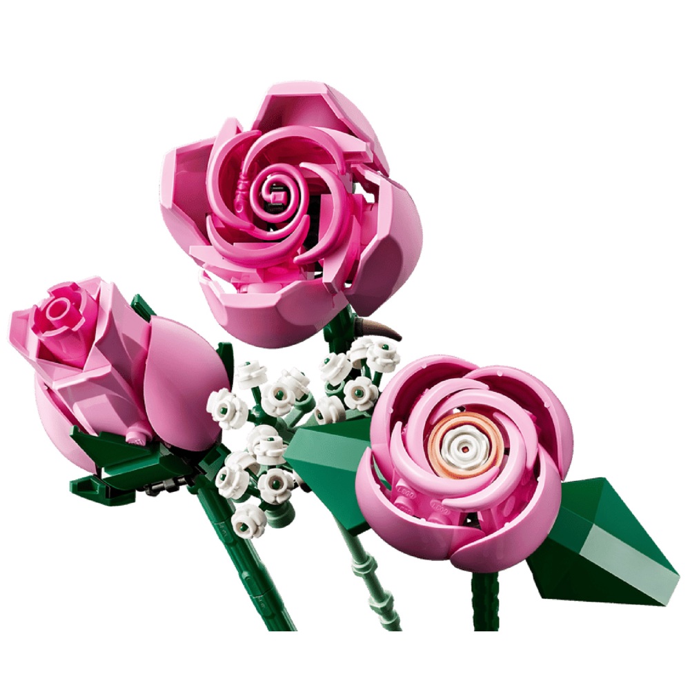 ასაწყობი კონსტრუქცია Lego 10374 Botanicals, Bouquet of Pink Roses, Prefabricated Construction