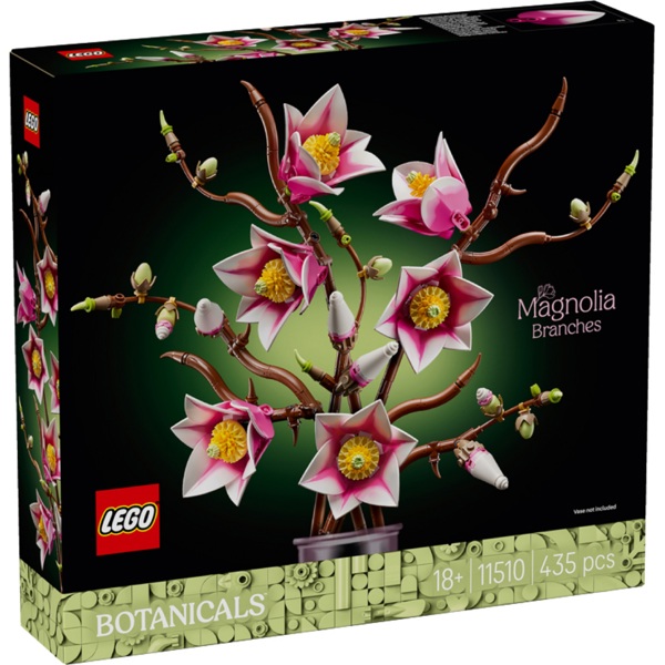 ასაწყობი კონსტრუქცია Lego 11510 Botanicals, Magnolia Branches, Prefabricated Construction