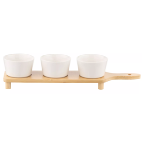 Set Of Sauceboats Ardesto AR0926S Midori, 3pcs, White