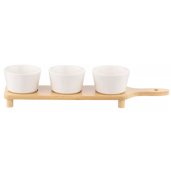Set Of Sauceboats Ardesto AR0926S Midori, 3pcs, White