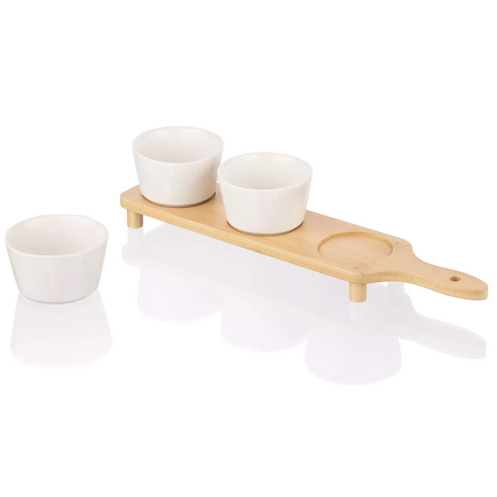 Set Of Sauceboats Ardesto AR0926S Midori, 3pcs, White