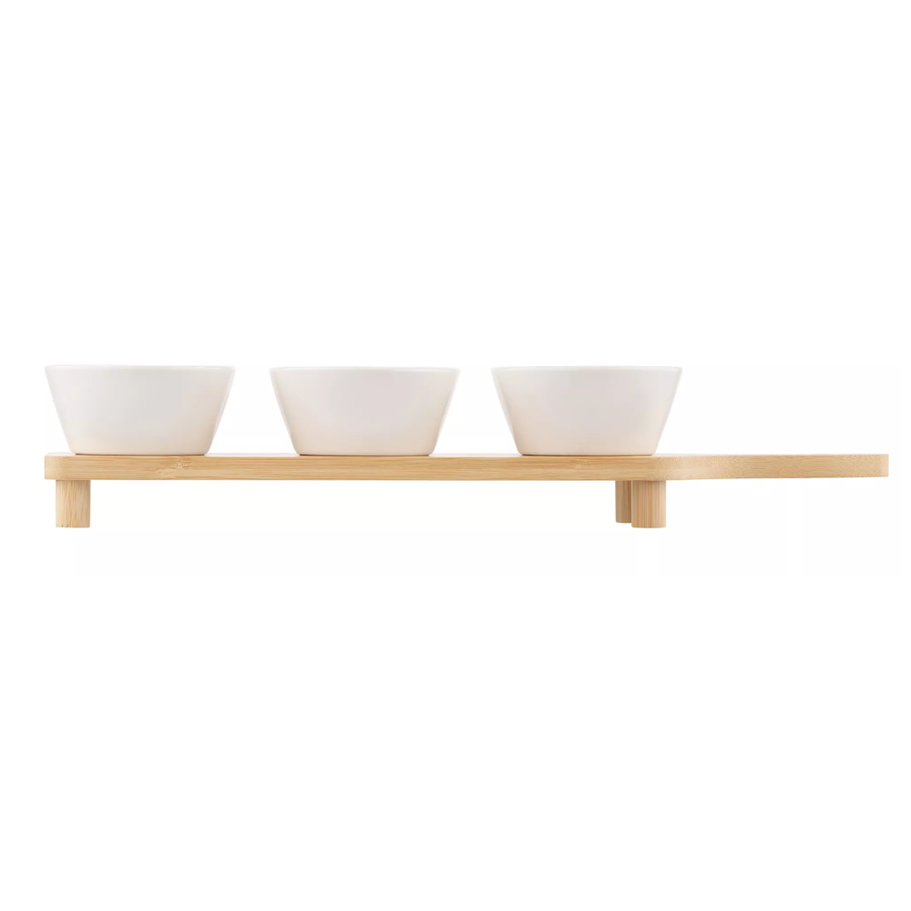 Set Of Sauceboats Ardesto AR0925S Midori, 3pcs, White
