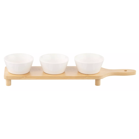 Set Of Sauceboats Ardesto AR0925S Midori, 3pcs, White