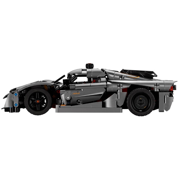 ასაწყობი კონსტრუქცია Lego 42173 Technic, Koenigsegg Jesko Absolut Grey Hypercar, Prefabricated Construction