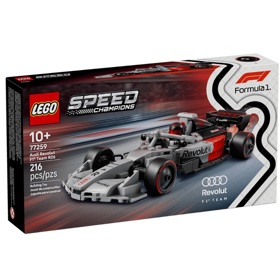 ასაწყობი კონსტრუქცია Lego 77259 Speed Champions, Audi Revolut F1 Team R26 Race Car, Prefabricated Construction