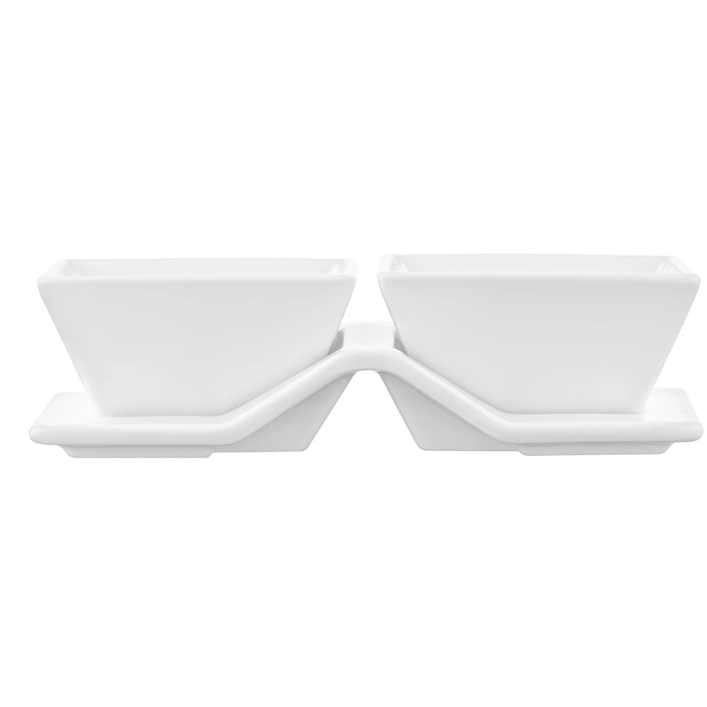 Set For Snack Ardesto AR3750, 3pcs, White