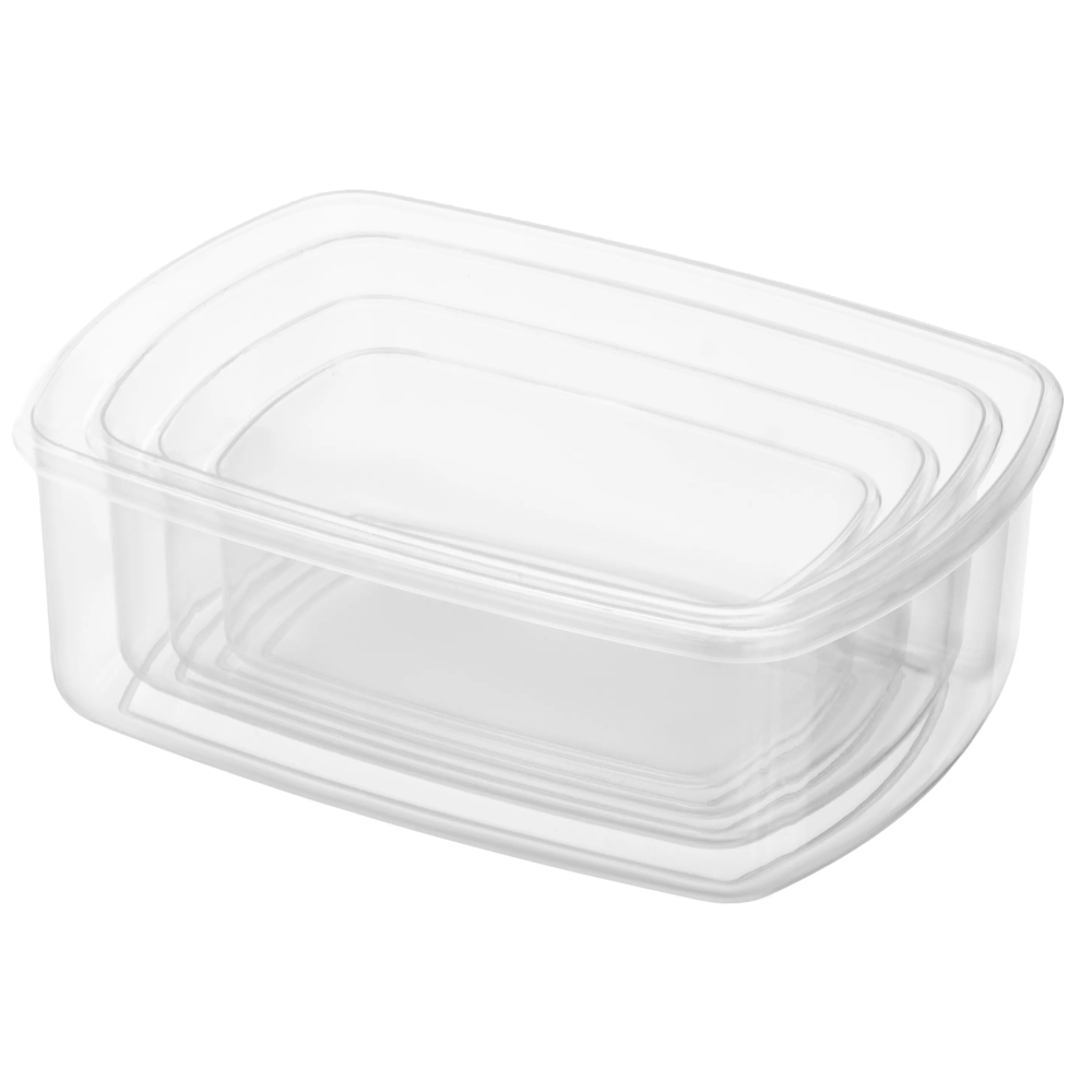 კონტეინერების ნაკრები Ardesto AR1312P Fresh, 4Pcs, Set Of Food Storage Containers, Pink