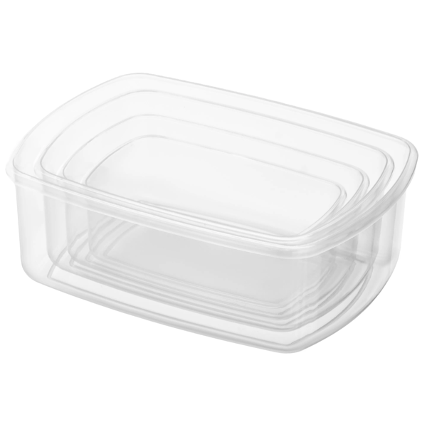 კონტეინერების ნაკრები Ardesto AR1312G Fresh, 4Pcs, Set Of Food Storage Containers, Green
