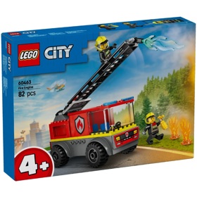 ასაწყობი კონსტრუქცია Lego 60463 City, Fire Ladder Truck, Prefabricated Construction