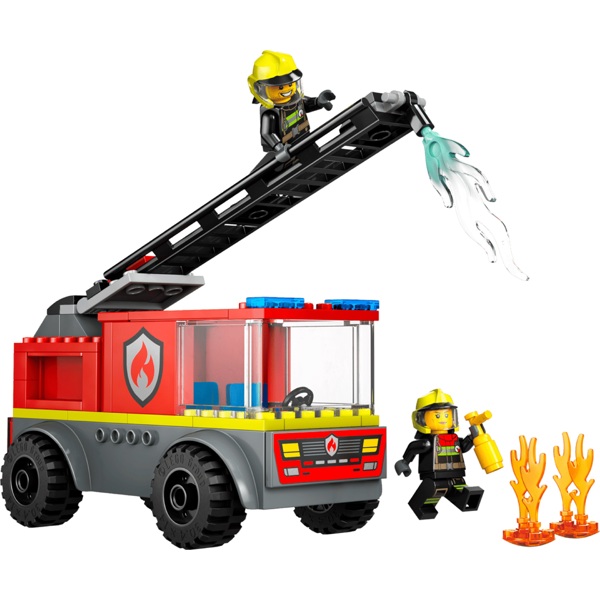 ასაწყობი კონსტრუქცია Lego 60463 City, Fire Ladder Truck, Prefabricated Construction