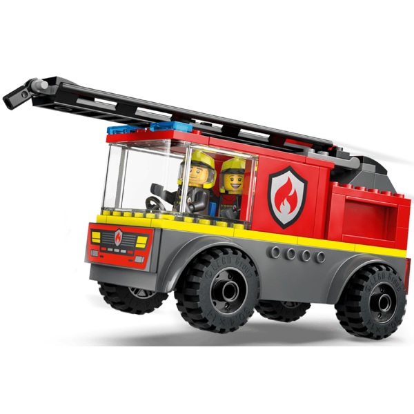 ასაწყობი კონსტრუქცია Lego 60463 City, Fire Ladder Truck, Prefabricated Construction