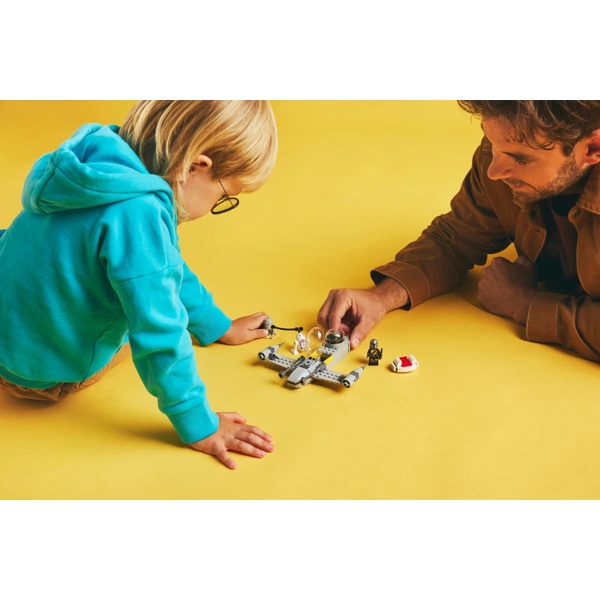 ასაწყობი კონსტრუქცია Lego 75410 Star Wars, Mando and Grogu's N-1 Starfighter, Prefabricated Construction