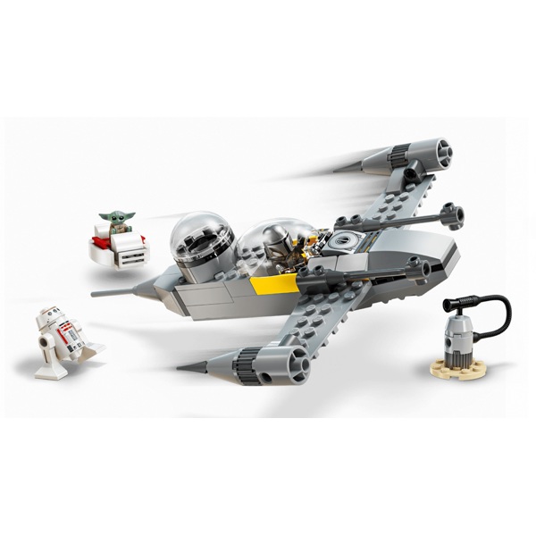 ასაწყობი კონსტრუქცია Lego 75410 Star Wars, Mando and Grogu's N-1 Starfighter, Prefabricated Construction