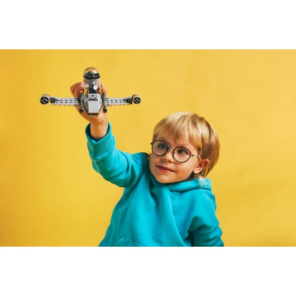 ასაწყობი კონსტრუქცია Lego 75410 Star Wars, Mando and Grogu's N-1 Starfighter, Prefabricated Construction