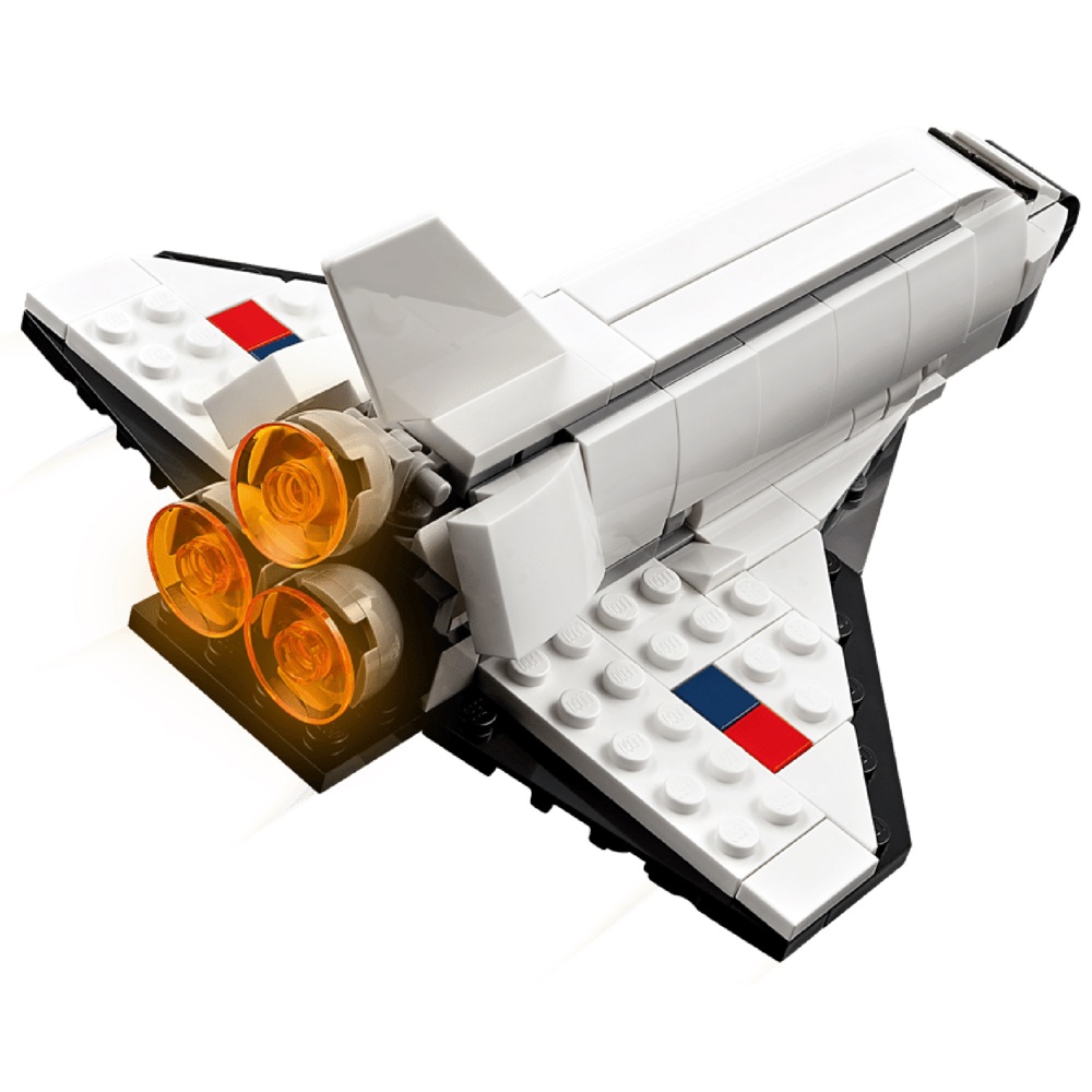 ასაწყობი კონსტრუქცია Lego 31134 Creator 3-in-1, Space Shuttle, Prefabricated Construction