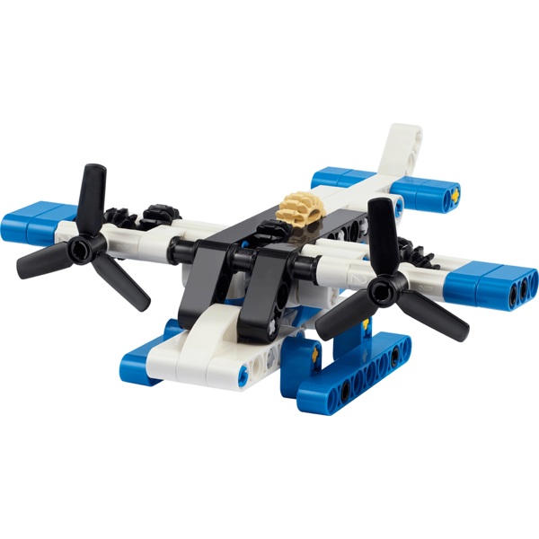 ასაწყობი კონსტრუქცია Lego 30736 Technic, White Seaplane, Prefabricated Construction