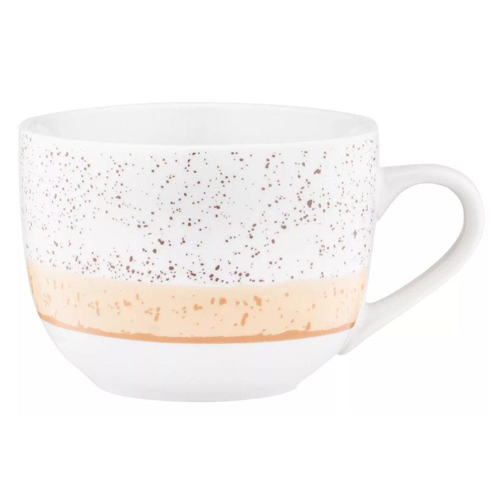 Mug Ardesto AR2950SBG Siena, 0.5L, White/Yellow