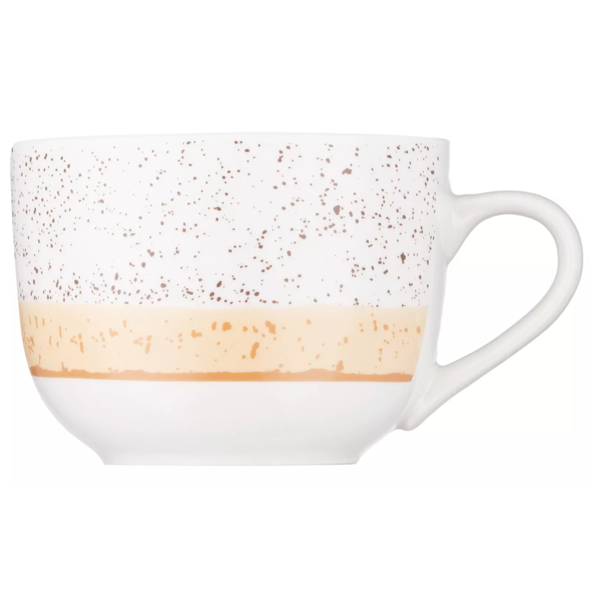 Mug Ardesto AR2950SBG Siena, 0.5L, White/Yellow