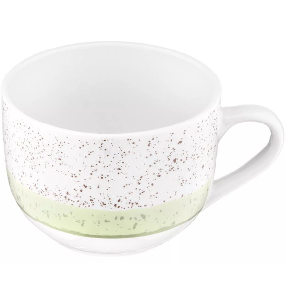 Mug Ardesto AR2950SWG Siena, 0.5L, White/Green